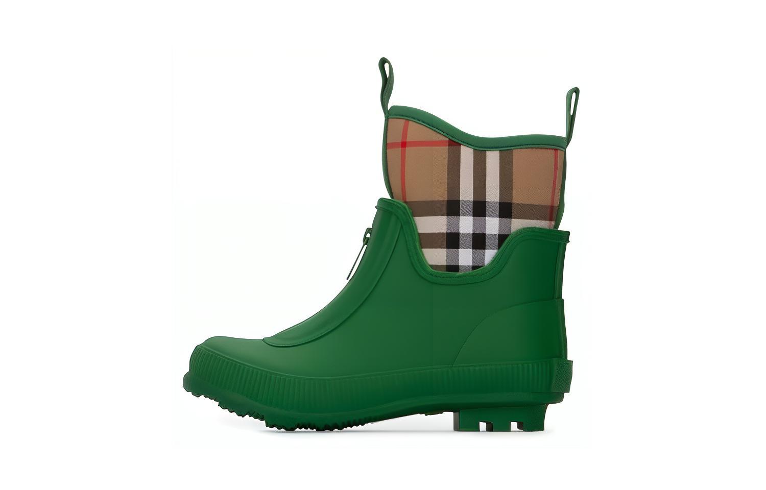 (PS) Burberry Short Fashion Boots 'Green'