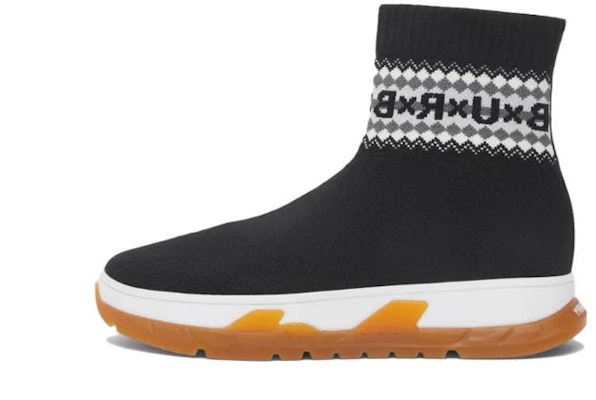(Preschool) Burberry Sneaker 'Black' 'Fair Isle Logo Stretch Knit Sock' 80554641 Buy (Preschool) Burberry Sneaker 'Black' 'Fair Isle Logo Stretch Knit Sock' 80554641
