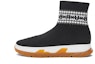 Buy (Preschool) Burberry Sneaker 'Black' 'Fair Isle Logo Stretch Knit Sock' 80554641