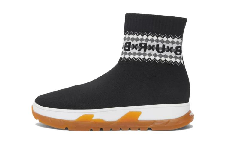 Buy (PS) Burberry Sneaker 'Hitam' 'Fair Isle Logo Stretch Knit Sock'. 80554641