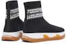 Lookbook (Preschool) Burberry Sneaker 'Black' 'Fair Isle Logo Stretch Knit Sock' 80554641
