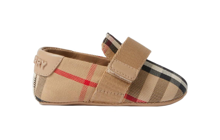 Order (PS) Zapatilla Burberry Velcro 'Beige Check' 80666131