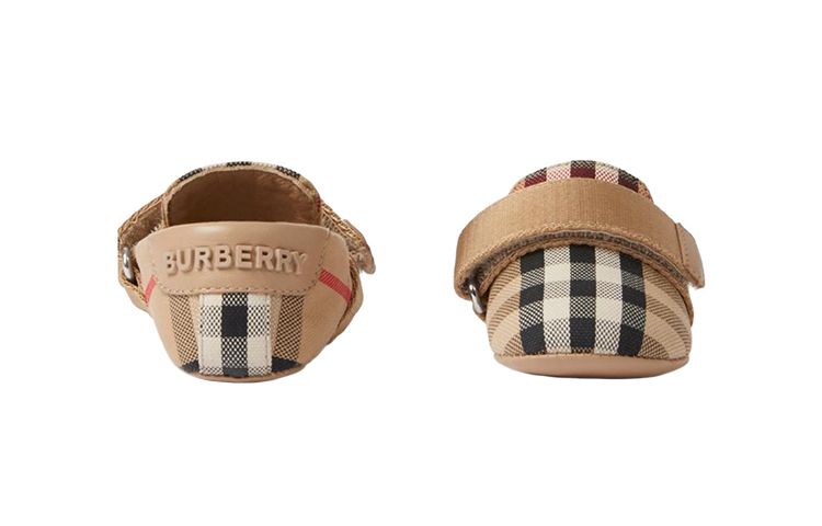 Shop (PS) Zapatilla Burberry Velcro 'Beige Check' 80666131