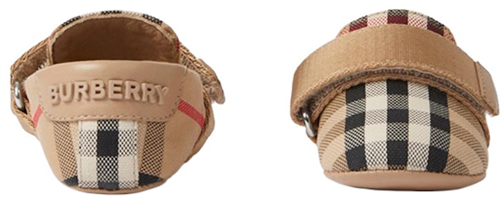 (PS) Zapatilla Burberry Velcro 'Beige Check' 80666131 Shop (PS) Zapatilla Burberry Velcro 'Beige Check' 80666131