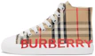 Buy (PS) Burberry Vintage Check High-Top 'Beige Arkib' 80270711