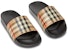 (Preschool) Burberry Vintage Check Sandals 'Beige Black' 80270701