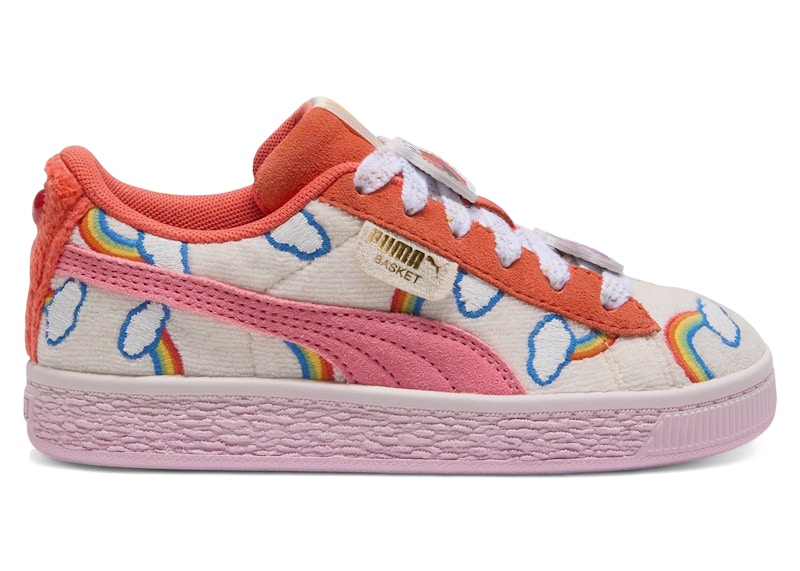 (Youth) Care Bears Seasme Street Puma Basket 'Frosted Ivory'
