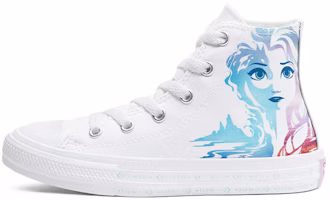 (Preschool) Converse Frozen 2 x Chuck Taylor All Star 'White Blue Red' 367353C (Preschool) Converse Frozen 2 x Chuck Taylor All Star 'White Blue Red' 367353C