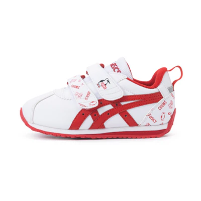 (TD) ASICS Chums Corsair Running Shoes /Red 'White'