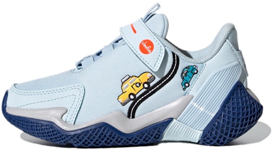 (PS) adidas Cleofus x adidas 4Uture Rnr El K '蓝橙黄' 运动鞋 FW8034 Buy (PS) adidas Cleofus x adidas 4Uture Rnr El K '蓝橙黄' 运动鞋 FW8034