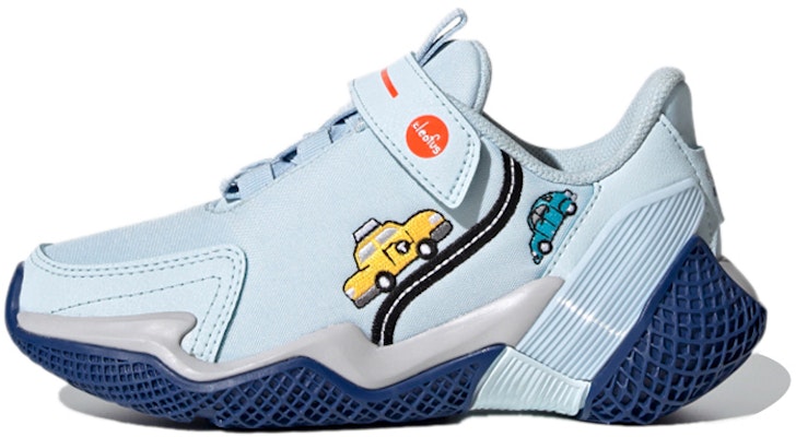 (Preschool) adidas Cleofus x adidas 4Uture Rnr El K 'Blue Orange Yellow' FW8034 Buy (Preschool) adidas Cleofus x adidas 4Uture Rnr El K 'Blue Orange Yellow' FW8034