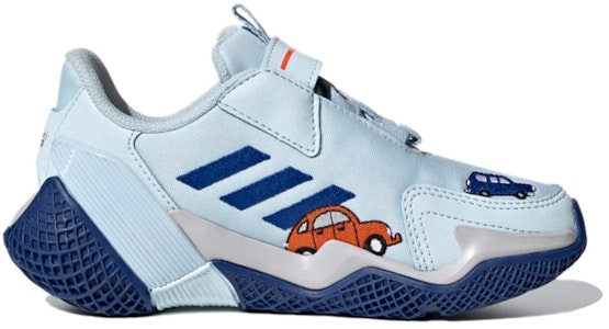 (PS) adidas Cleofus x adidas 4Uture Rnr El K '蓝橙黄' 运动鞋 FW8034 Order (PS) adidas Cleofus x adidas 4Uture Rnr El K '蓝橙黄' 运动鞋 FW8034