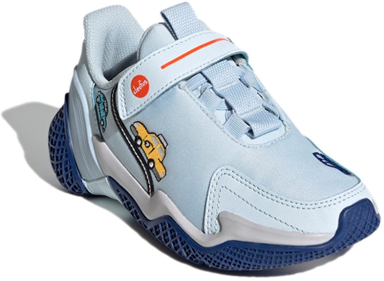 (Preschool) adidas Cleofus x adidas 4Uture Rnr El K 'Blue Orange Yellow' FW8034 Lookbook (Preschool) adidas Cleofus x adidas 4Uture Rnr El K 'Blue Orange Yellow' FW8034