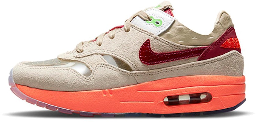 (Preschool) CLOT x Nike Air Max 1 'Kiss of Death' 2021 DH2493-100 Buy (Preschool) CLOT x Nike Air Max 1 'Kiss of Death' 2021 DH2493-100