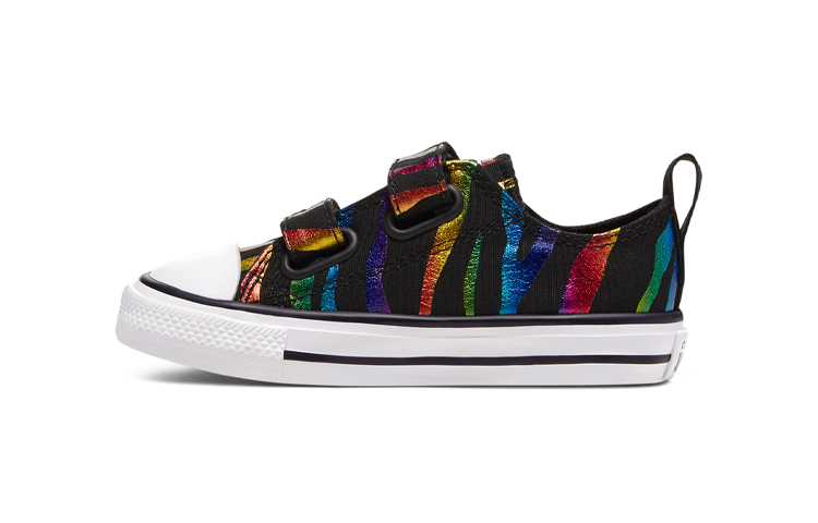 Buy 幼童 Converse Chuck Taylor All Star 檔案庫斑馬 黑色變色