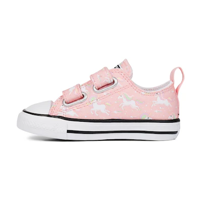 (TD) Converse ' Chuck Taylor All Star Unicorns Hook-And-Loop Pink