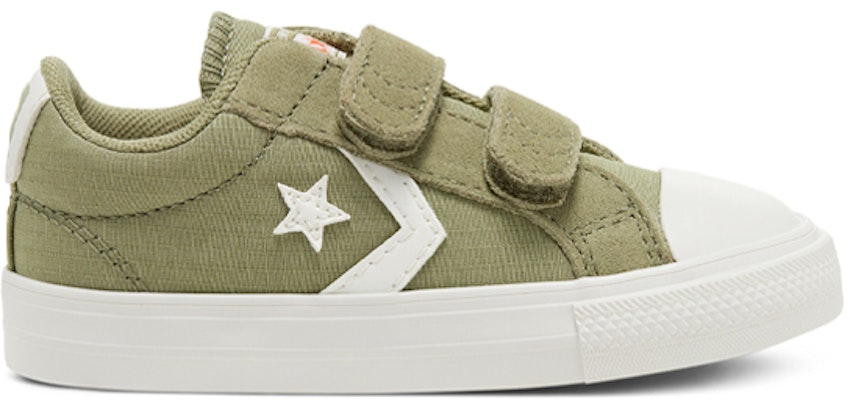 (TD) Converse ' Star Player Ripstop Easy-On Hijau Tentera 767548C Order (TD) Converse ' Star Player Ripstop Easy-On Hijau Tentera 767548C