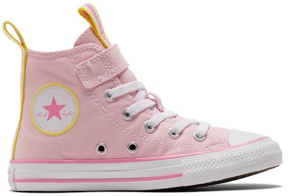 (Preschool) Converse All Star 1V High 'Pink White Yellow' A02971C Order (Preschool) Converse All Star 1V High 'Pink White Yellow' A02971C