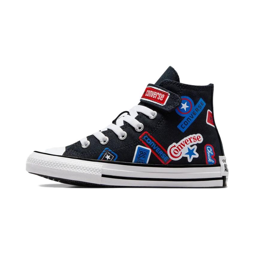 (Preschool) Converse All Star 1V High Canvas 'Black' A06356C