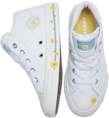 中童 Converse All Star 防滑耐磨 中筒 帆布鞋 白 Shop 中童 Converse All Star 防滑耐磨 中筒 帆布鞋 白