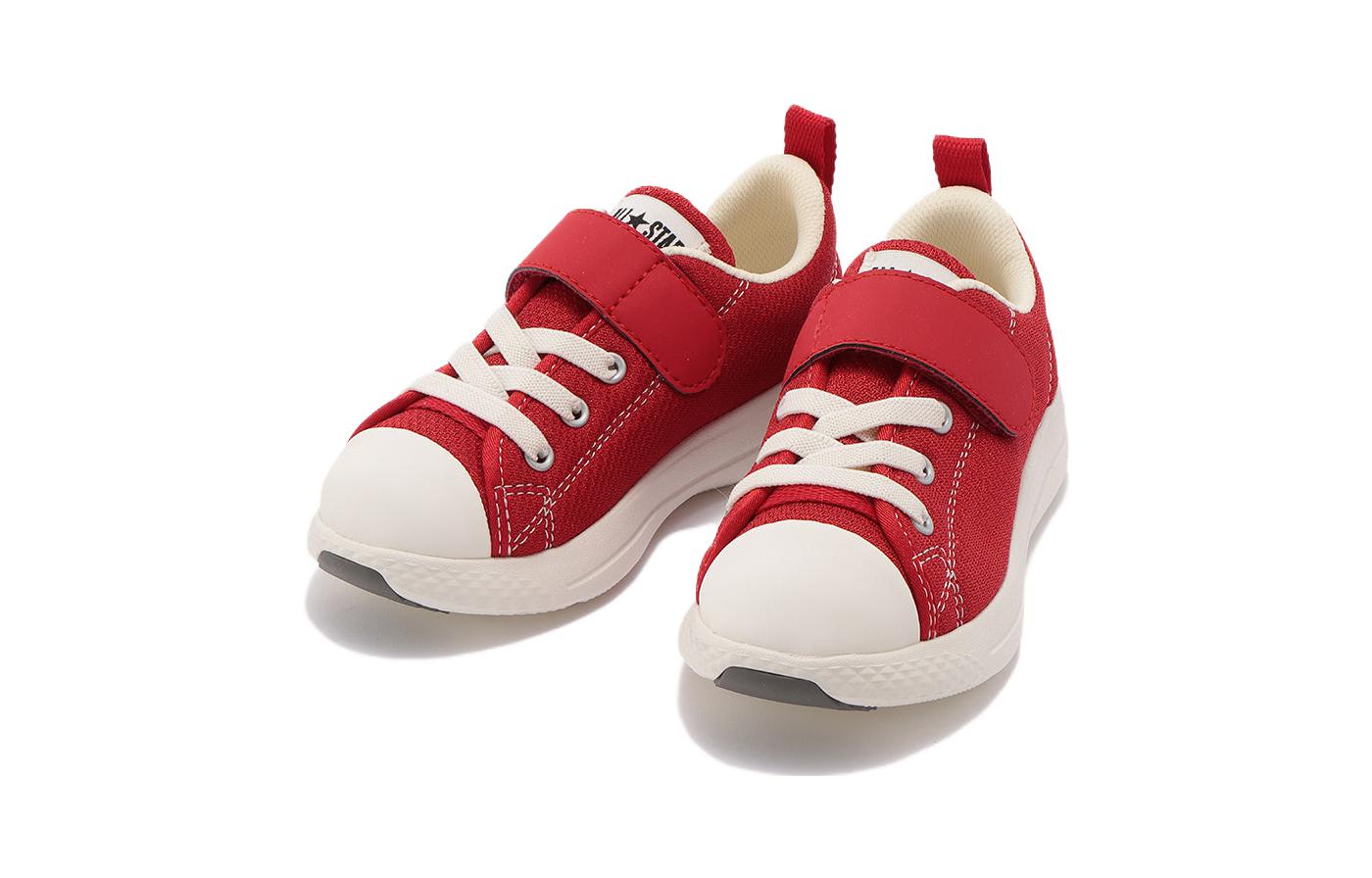 Order 中童 Converse All Star Light 舒適百搭 防滑耐磨 兒童帆布鞋 紅色 日本版