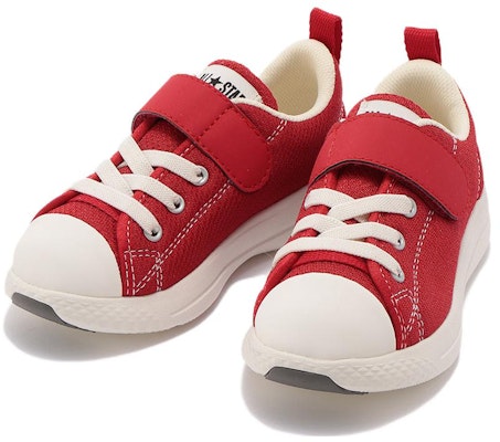 中童 Converse All Star Light 舒適百搭 防滑耐磨 兒童帆布鞋 紅色 日本版 Order 中童 Converse All Star Light 舒適百搭 防滑耐磨 兒童帆布鞋 紅色 日本版