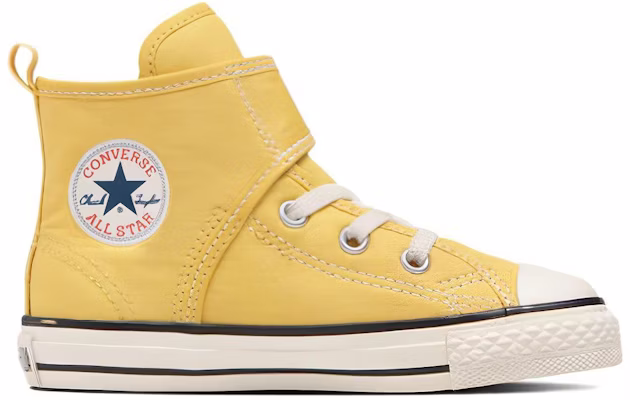 中童 Converse All Star N Easybelt V-1 HI 防滑減震 高筒 童鞋帆布鞋 黃色 日本版 Order 中童 Converse All Star N Easybelt V-1 HI 防滑減震 高筒 童鞋帆布鞋 黃色 日本版