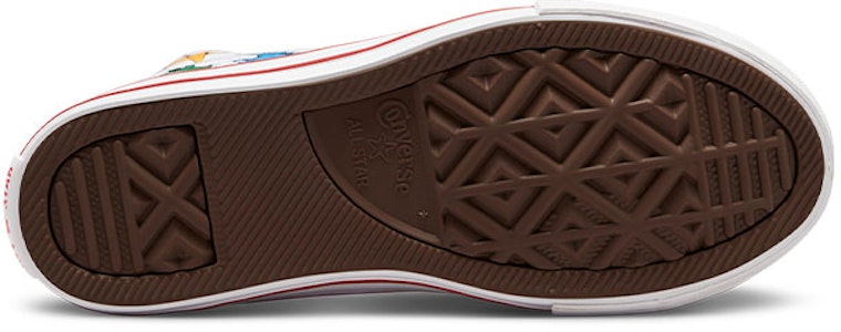 (PS) Converse Chuck Taylor All Star Dinosaurus High Top 'Putih Merah' A00928C Details for (PS) Converse Chuck Taylor All Star Dinosaurus High Top 'Putih Merah' A00928C