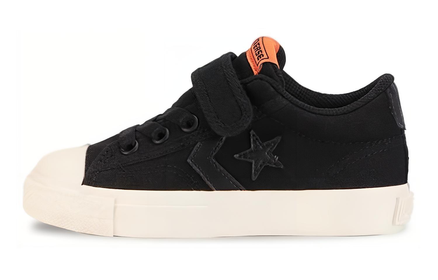 (Preschool) Converse Breakstar SK V-1 OX 'Black/Orange' 37302061