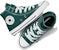 (PS) Converse Chuck Taylor All-Star-On Dragon Scale Tinggi 'Hijau' A04724C