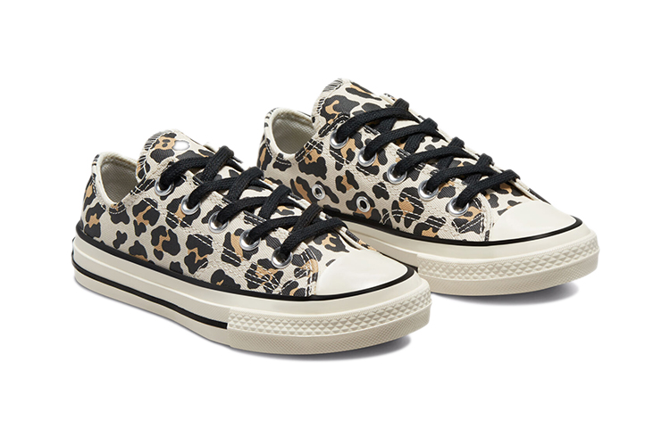 Lookbook 中童 Converse Chuck Taylor All Star 1970s 防滑耐磨 低筒休閒帆布鞋 黑棕