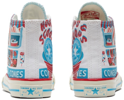 (PS) Converse Chuck Taylor All Star 1970-an 'Putih Biru Merah' A00395C Shop (PS) Converse Chuck Taylor All Star 1970-an 'Putih Biru Merah' A00395C