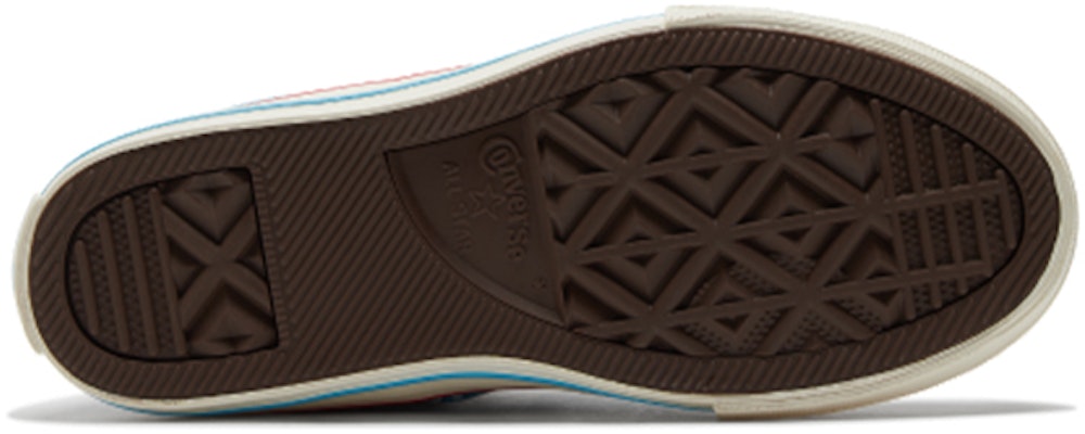 (PS) Converse Chuck Taylor All Star 1970-an 'Putih Biru Merah' A00395C Details for (PS) Converse Chuck Taylor All Star 1970-an 'Putih Biru Merah' A00395C