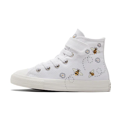 (PS) Converse Chuck Taylor All Star 1V Canvas Shoes K White/Black