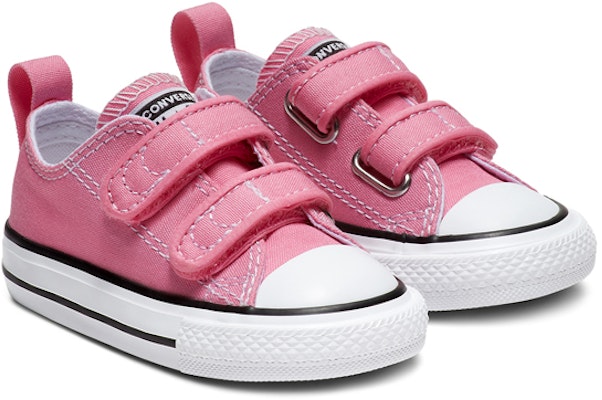 (Preschool) Converse Chuck Taylor 2v Canvas Low Top Pink/Red 709447C Lookbook (Preschool) Converse Chuck Taylor 2v Canvas Low Top Pink/Red 709447C