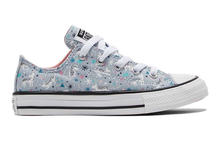(PS) Converse Chuck Taylor All Star Sneakers K Blue/Multi-color 圖 2