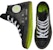 (PS) Converse CHUCK 70 HI 'Hitam Hijau' 369787C
