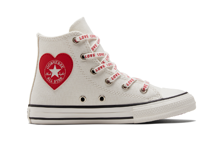 Order (PS) 컨버스 척테일러 올스타 스니커즈 레드/화이트 A01604C