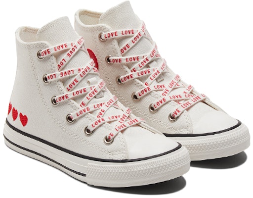 (PS) コンバース チャックテイラー オールスター K 赤/白 A01604C Lookbook (PS) コンバース チャックテイラー オールスター K 赤/白 A01604C