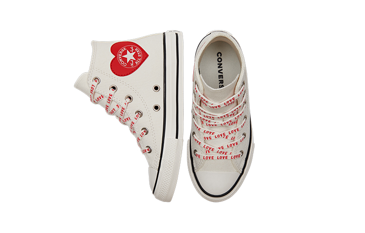 Purchase (PS) 컨버스 척테일러 올스타 스니커즈 레드/화이트 A01604C