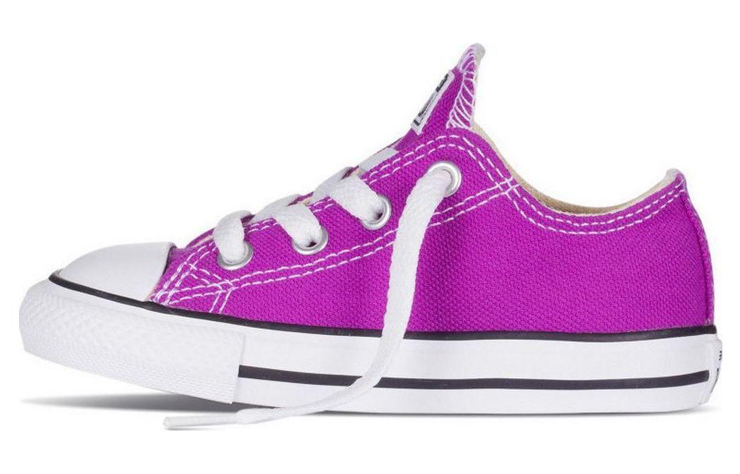 Order Converse Chuck Taylor All Star 圓頭舒適 防滑耐磨 低筒 生活休閒鞋 男女同款 紫色