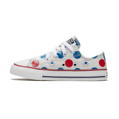 (PS) Converse Chuck Taylor All Star Polka Dots 'White Blue Red'