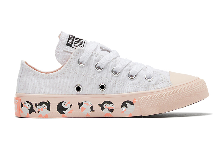 (Youth) Converse Chuck Taylor All Star Big White/Pink 圖 2