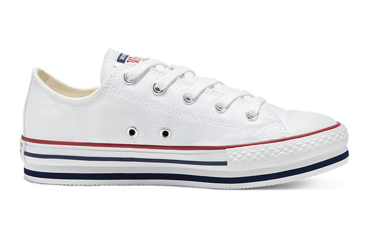 (Youth) Converse Chuck Taylor All Star 'White Red Blue' 圖 2