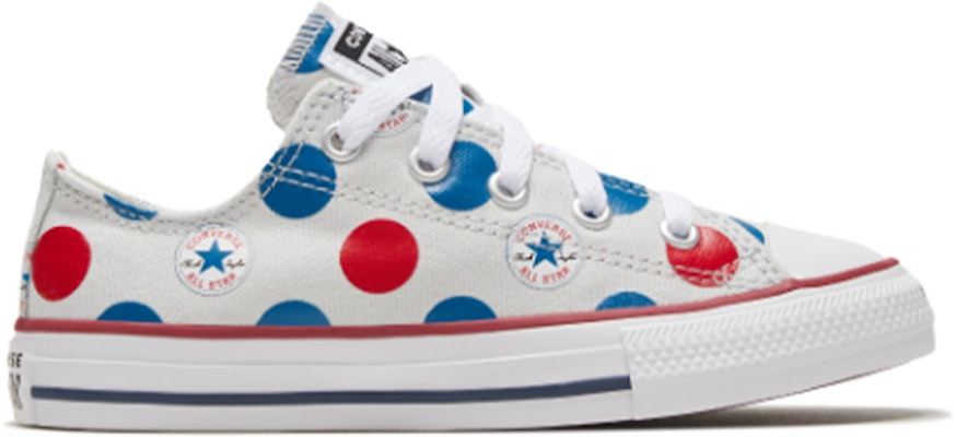 (PS) 컨버스 척테일러 땡땡이 (흰/파/빨) 667597C Order (PS) 컨버스 척테일러 땡땡이 (흰/파/빨) 667597C