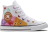 Order 中童 Converse Chuck Taylor All Star 高筒帆布鞋 白彩 冰淇淋圖案
