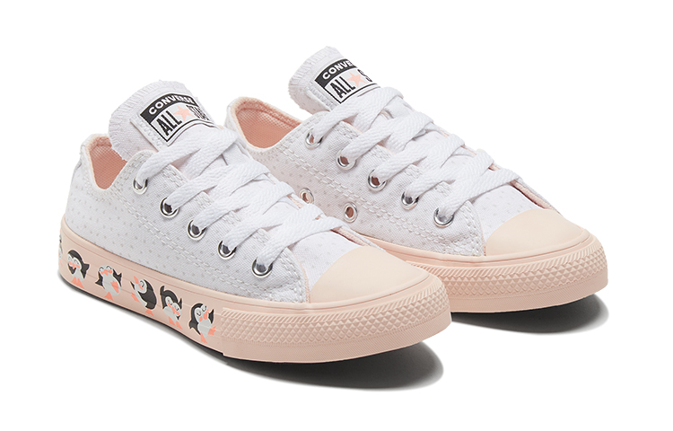 (Youth) Converse Chuck Taylor All Star Big White/Pink 圖 3