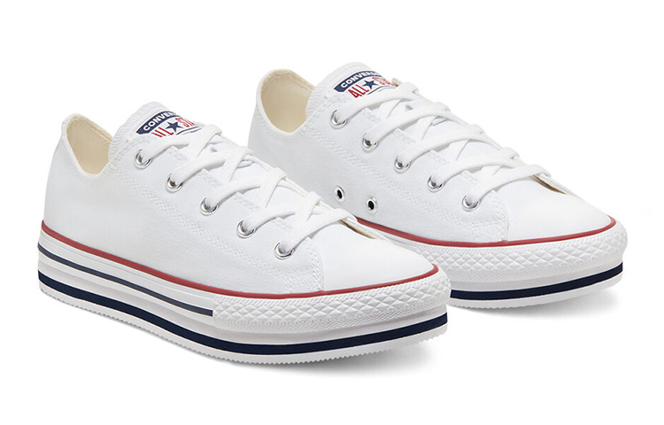 (Youth) Converse Chuck Taylor All Star 'White Red Blue' 圖 3