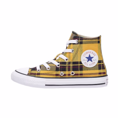 (PS) Converse Chuck Taylor All Star Checkered 'Yellow Black'
