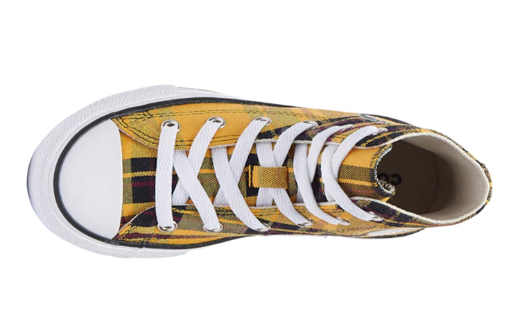 (PS) Converse Chuck Taylor All Star Checkered 'Yellow Black' 圖 3